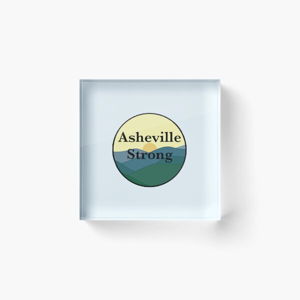 Item preview, Asheville Strong Mountain Design designed and sold by EllenbeesArt.