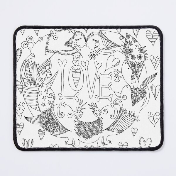 Item preview, *PLEASE PICK WHITE ONLY FOR COLORING PURPOSE* "Monsters Love!" shirt designed and sold by Tomokolocoloco.