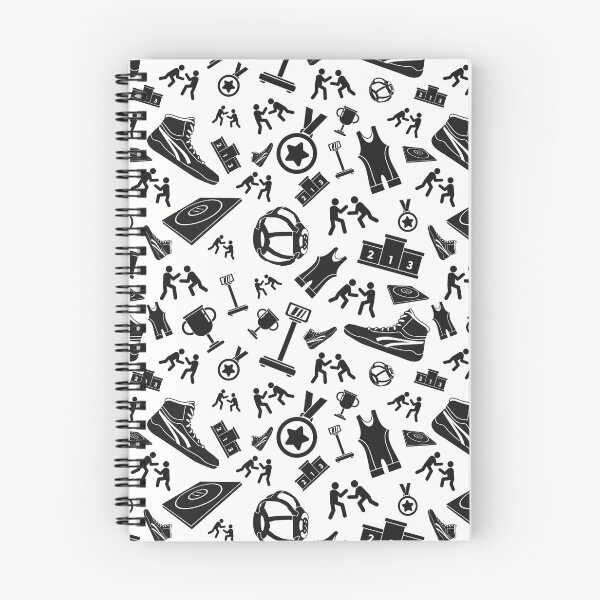 Item preview, Wrestling Gear Icons Pattern designed and sold by quiggleton.
