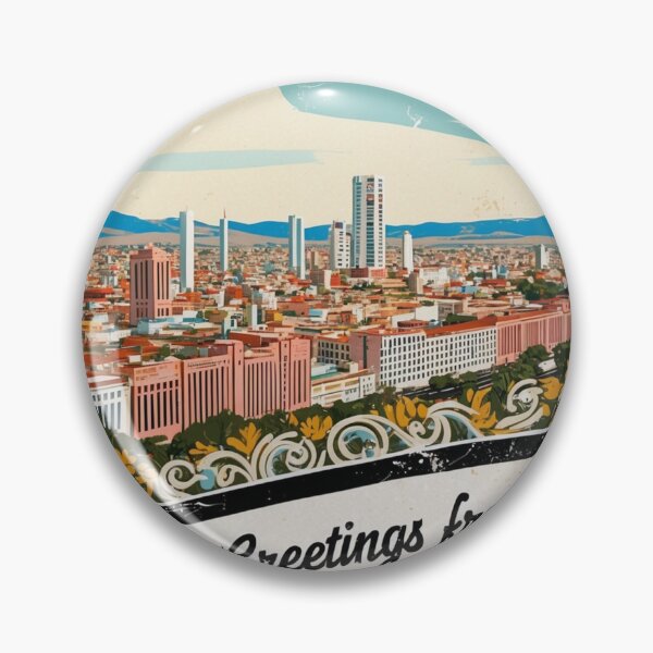 Item preview, Asuncion Paraguay Vintage Travel Retro Postcard Design designed and sold by TravelPostcardGems.