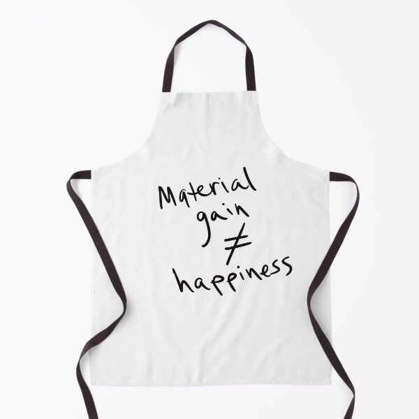 Item preview, Material gain does not equal happiness. designed and sold by abeink.