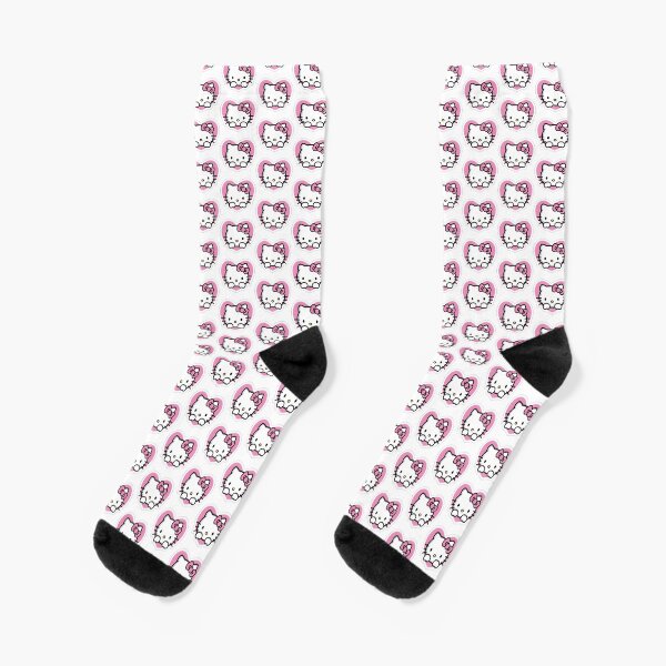 Artikel-Vorschau von Rosa Hello Kitty Herz-Design, designt und verkauft von iloveyourcupid.