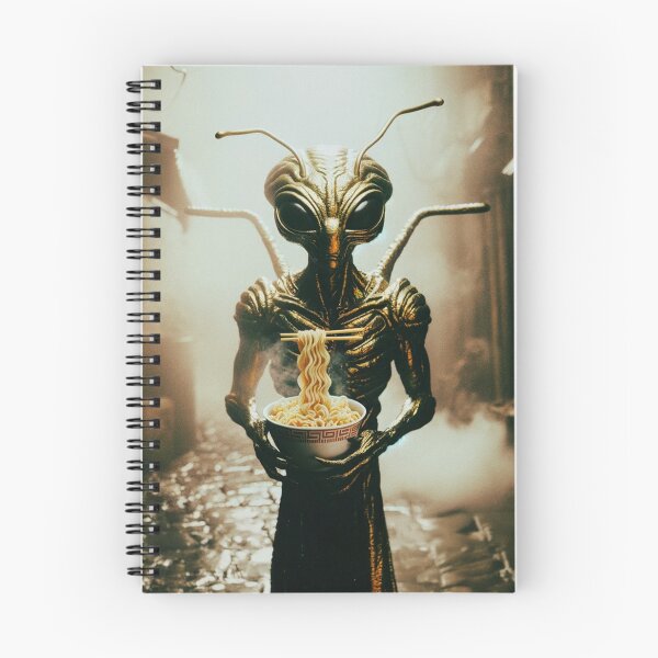 Item preview, Ramen alien #1 designed and sold by Dogtooth Director.