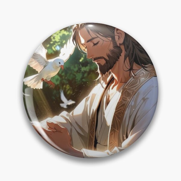 Item preview, Jesus Baptism Dove Holy Spirit Jordan River Mathew 3:13 designed and sold by tshirtart2024.