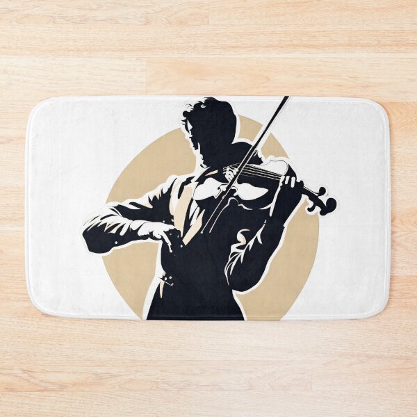 Item preview, Violinist Playing Retro 90s Music designed and sold by Jasava Shop.