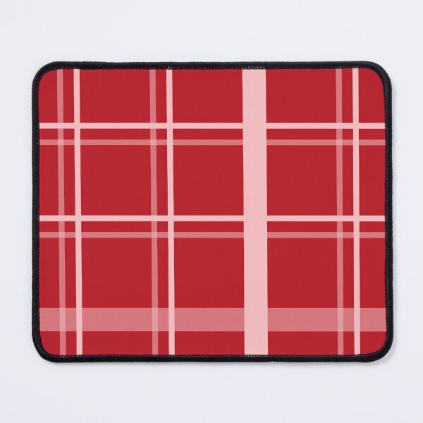 Item preview, Pink Red Plaid designed and sold by Magnolia Valley Art.
