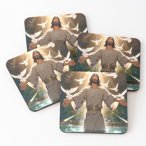 Item preview, Jesus, Baptism, baptized,  Dove  Holy Spirit  Jordan River  Mathew 3:13, Baptism Team, Church Team, designed and sold by tshirtart2024.