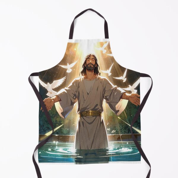 Item preview, Jesus, Baptism, baptized,  Dove  Holy Spirit  Jordan River  Mathew 3:13, Baptism Team, Church Team, designed and sold by tshirtart2024.