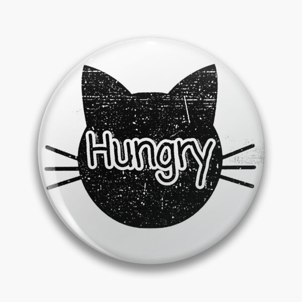 Item preview, Black and White Hungry cat designed and sold by AzamiThai.