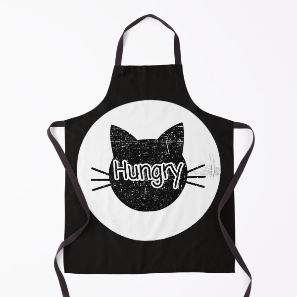 Item preview, Black and White Hungry cat designed and sold by AzamiThai.