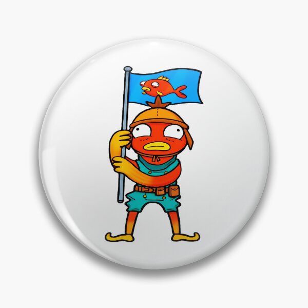 Item preview, Fish Guy With A Fish Flag Cartoon designed and sold by SavannalCronam.