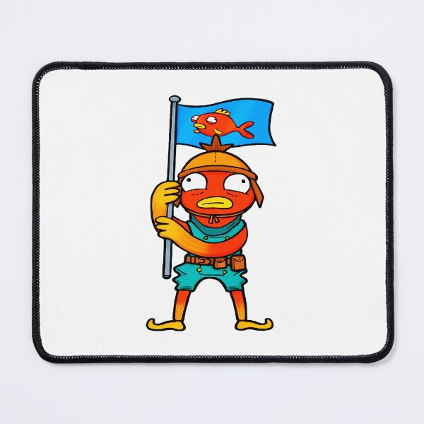 Item preview, Fish Guy With A Fish Flag Cartoon designed and sold by SavannalCronam.