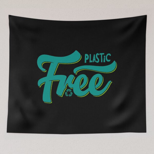 Item preview, Free Plastic Environment Quote designed and sold by ThreeftlyPicks.