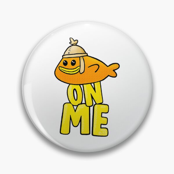 Item preview, Fishy On Me Cartoon  designed and sold by SavannalCronam.