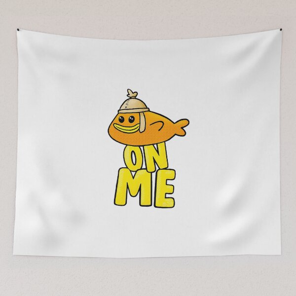 Item preview, Fishy On Me Cartoon  designed and sold by SavannalCronam.
