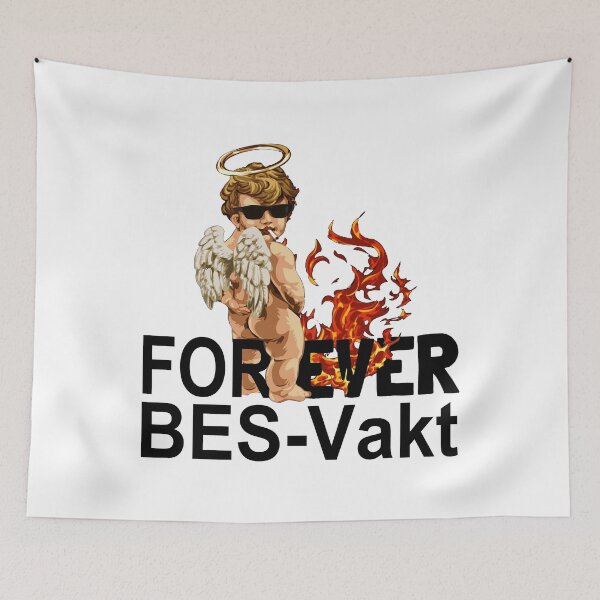 Item preview, Forever BES-Vakt; Standby Person; Standby Watch; designed and sold by StickerApe.