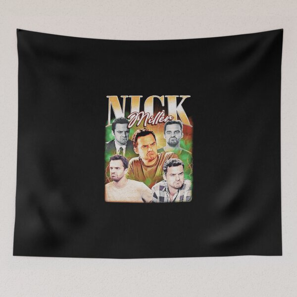 Item preview, Nick Miller Smiley Vintage Bootleg Style designed and sold by Levihumil.