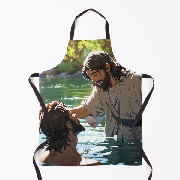 Item preview, Jesus, Baptized, Baptism, Team, dove, Holy Spirit, Jordan River, Matthew 3:13, designed and sold by tshirtart2024.