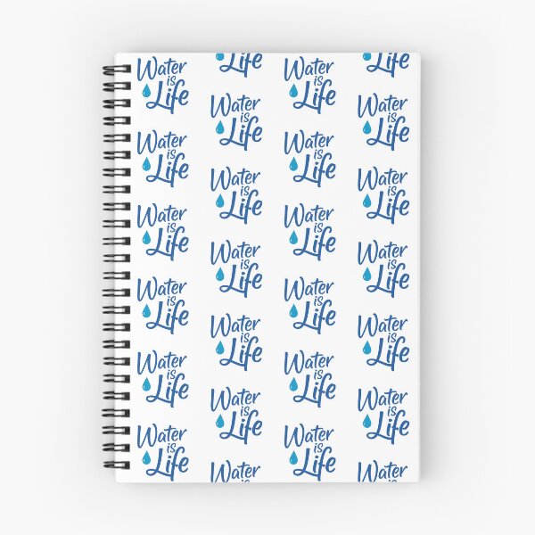 Item preview, Water is Life Nature Conservation Quote designed and sold by ThreeftlyPicks.