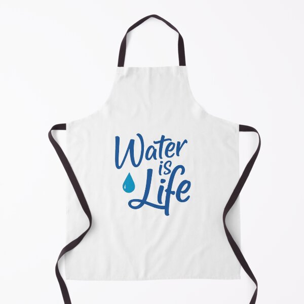 Item preview, Water is Life Nature Conservation Quote designed and sold by ThreeftlyPicks.
