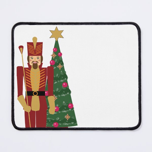 Item preview, Nutcracker and Christmas Tree illustration designed and sold by ncxadair.