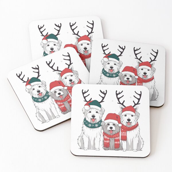 Item preview, Festive Pyrenean Shepherd – Christmas Pattern designed and sold by GoodyPaws.