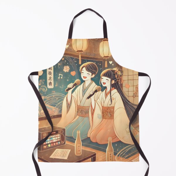 Item preview, A Classic Duet, Japanese-Style: Kimonos & Karaoke designed and sold by unrealartwork.