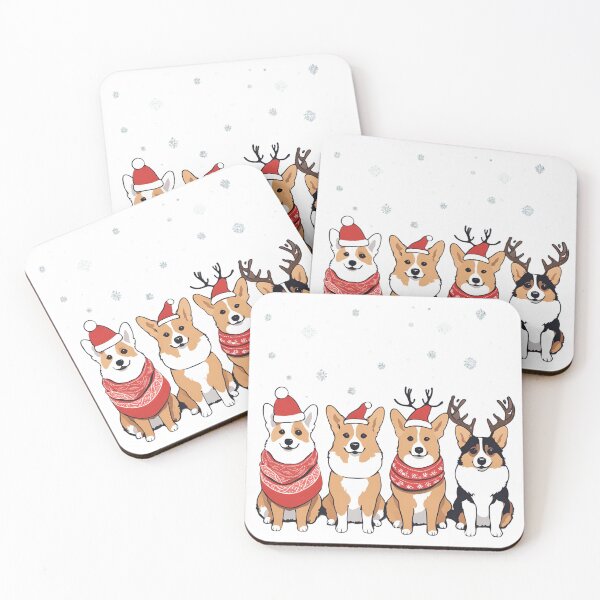Item preview, Festive Pembroke Welsh Corgi – Christmas Pattern designed and sold by GoodyPaws.