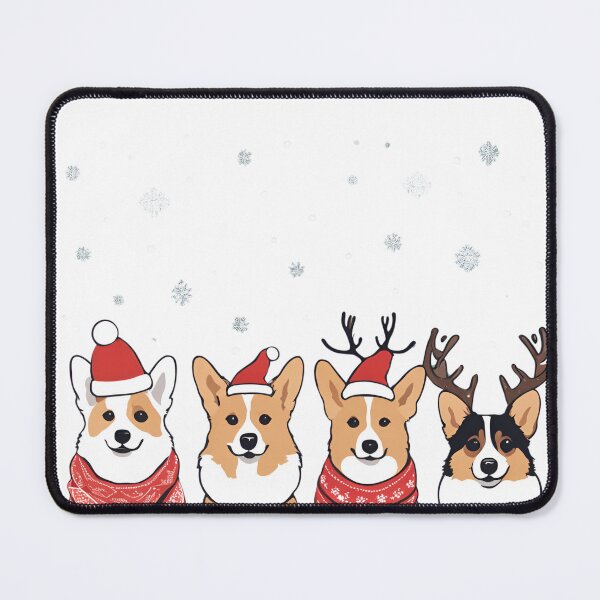 Item preview, Festive Pembroke Welsh Corgi – Christmas Pattern designed and sold by GoodyPaws.