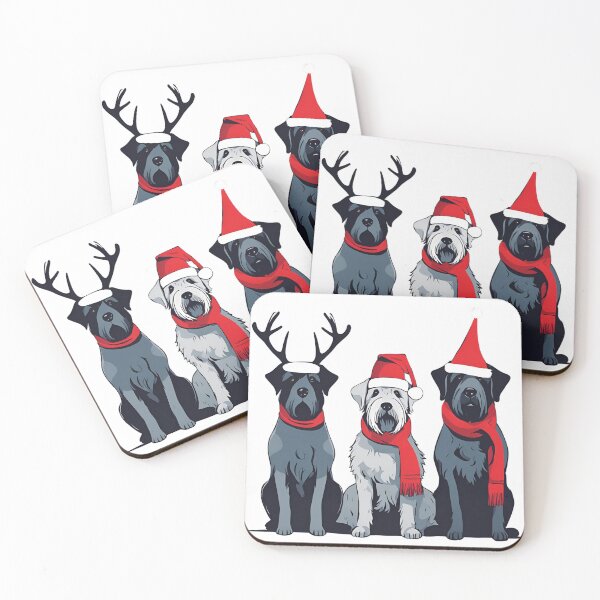 Item preview, Festive Old English Sheepdog – Christmas Pattern designed and sold by GoodyPaws.