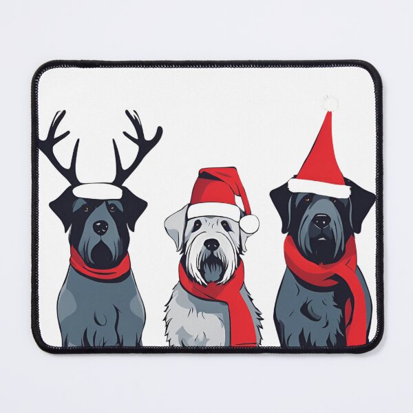 Item preview, Festive Old English Sheepdog – Christmas Pattern designed and sold by GoodyPaws.
