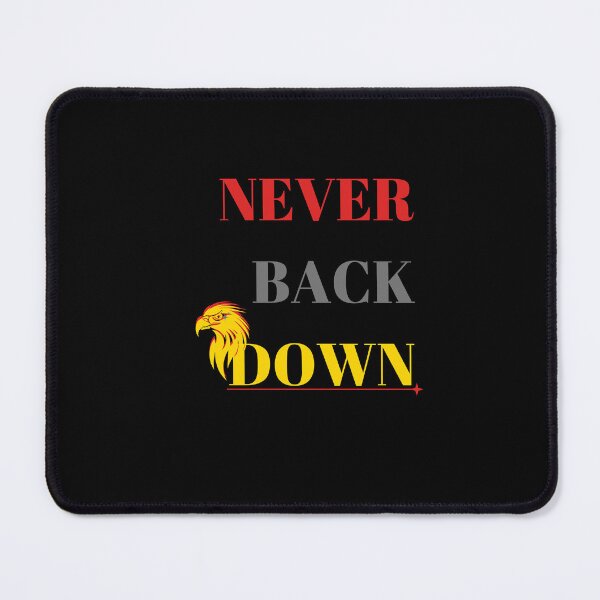Item preview, Never Back Down designed and sold by RachunCM.