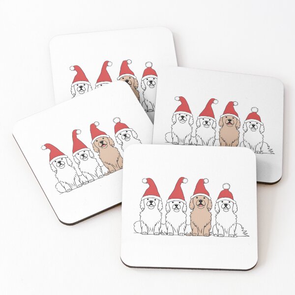Item preview, Festive Bouvier des Flandres – Christmas Pattern designed and sold by GoodyPaws.