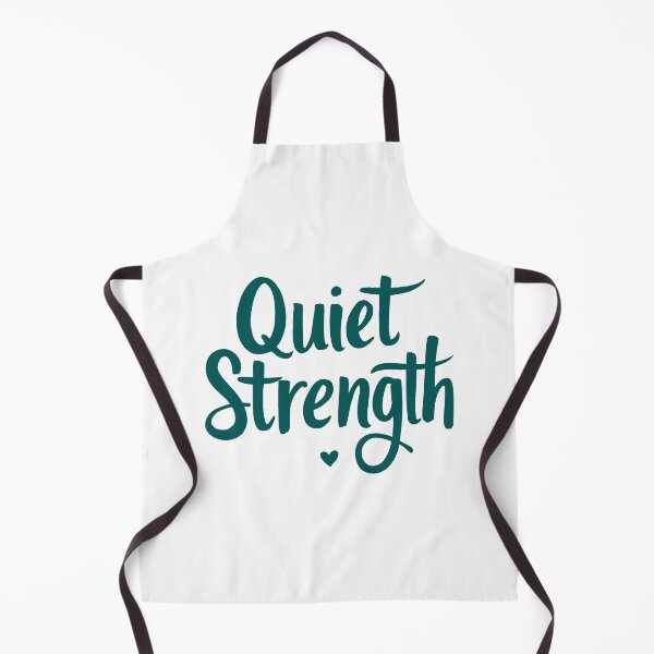 Item preview, Quiet Strength Empowerment Quote designed and sold by ThreeftlyPicks.