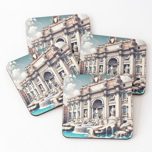 Item preview, Make a Wish at the Fontana di Trevi designed and sold by unrealartwork.