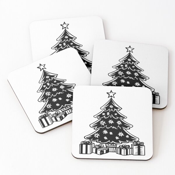 Item preview, Christmas Tree Holiday Gift Boxes Presents Pine Winter designed and sold by inkoutninja.