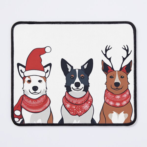 Item preview, Festive Australian Cattle Dog – Christmas Pattern designed and sold by GoodyPaws.