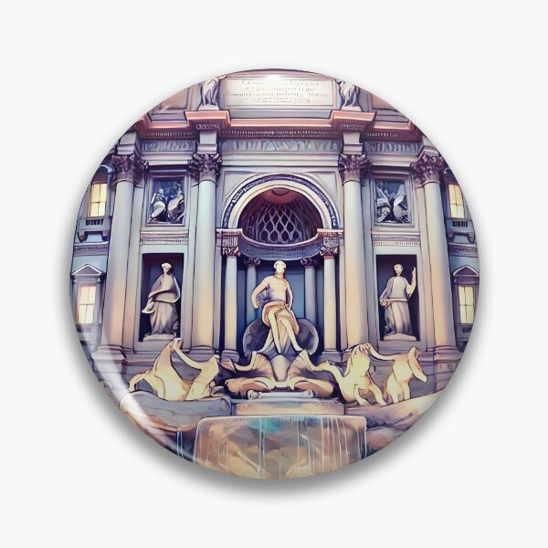 Item preview, A Night to Remember at the Fontana di Trevi designed and sold by unrealartwork.