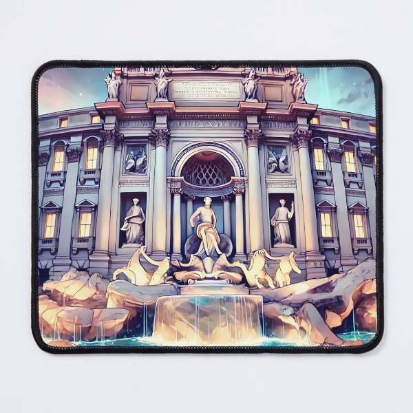 Item preview, A Night to Remember at the Fontana di Trevi designed and sold by unrealartwork.