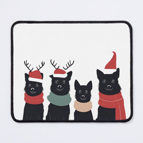 Item preview, Festive Schipperke – Christmas Pattern designed and sold by GoodyPaws.