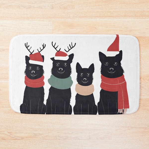 Item preview, Festive Schipperke – Christmas Pattern designed and sold by GoodyPaws.