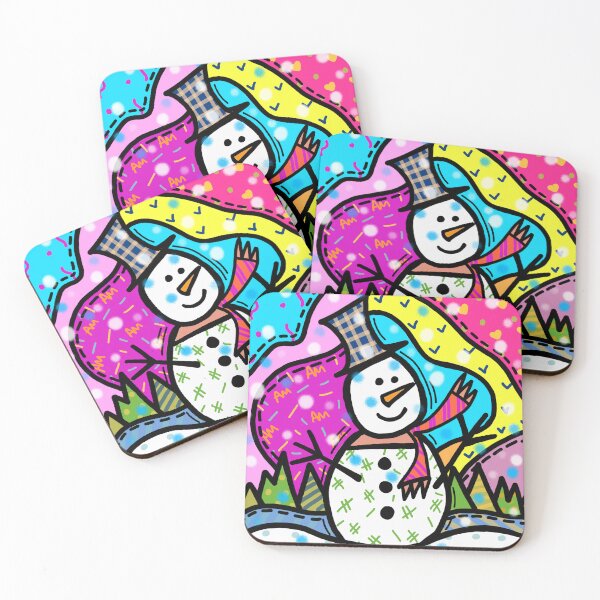 Item preview, BRIGHT SNOWMAN designed and sold by amejia83.