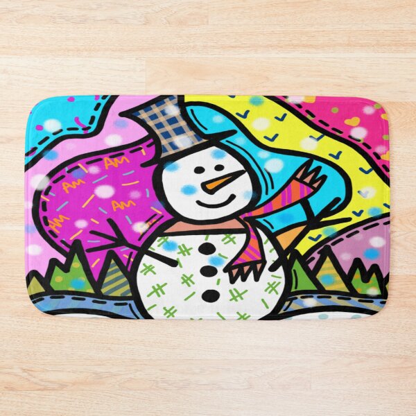 Item preview, BRIGHT SNOWMAN designed and sold by amejia83.