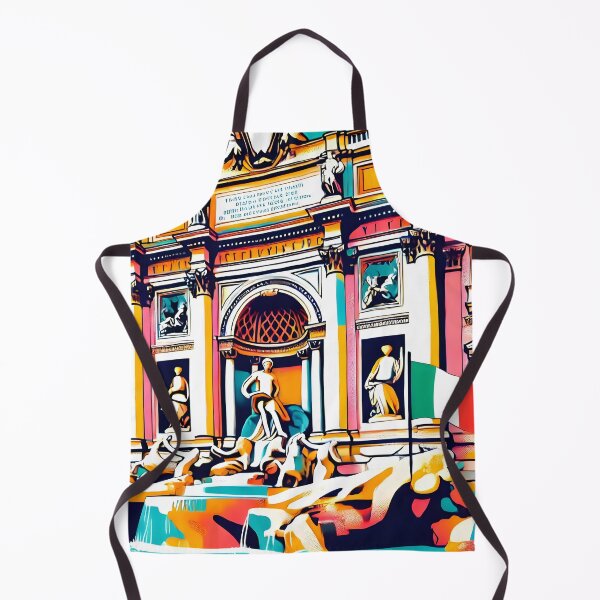 Item preview, The Fontana di Trevi in Pop Art Style designed and sold by unrealartwork.