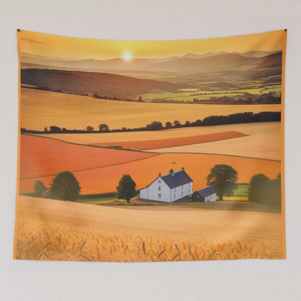 Item preview, Golden Fields of Green Bluff designed and sold by Sanctum Icons.