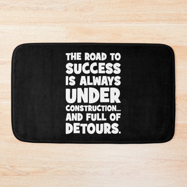 Item preview, Road to Success Is Under Construction, Funny Motivational  designed and sold by chantastical.