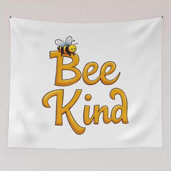 Item preview, Bee Kind Mindset Quote designed and sold by ThreeftlyPicks.