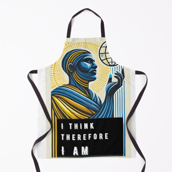 Item preview, I Think, Therefore I Am - Thoughtful Art designed and sold by WeirdSketcher.