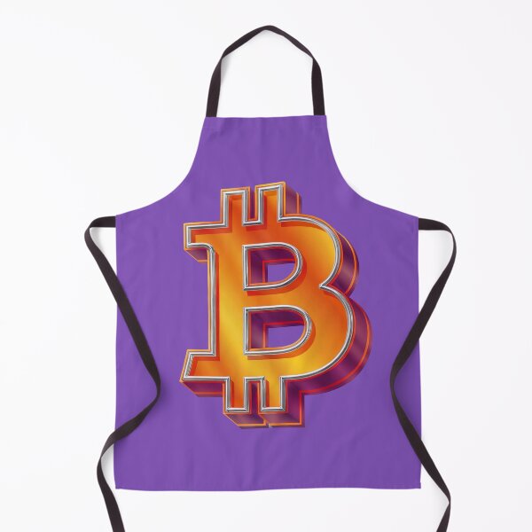 Item preview, 3D Bitcoin Symbol - Glossy Gold & Orange Crypto Art designed and sold by UrbanPopDesigns.