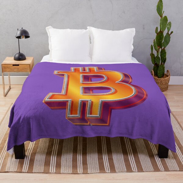 Item preview, 3D Bitcoin Symbol - Glossy Gold & Orange Crypto Art  designed and sold by UrbanPopDesigns.